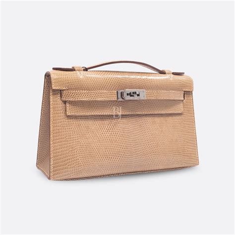 pochette hermes donna|hermes kelly pochette lizard.